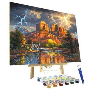 Paint By Numbers Kit Sedona Majesty